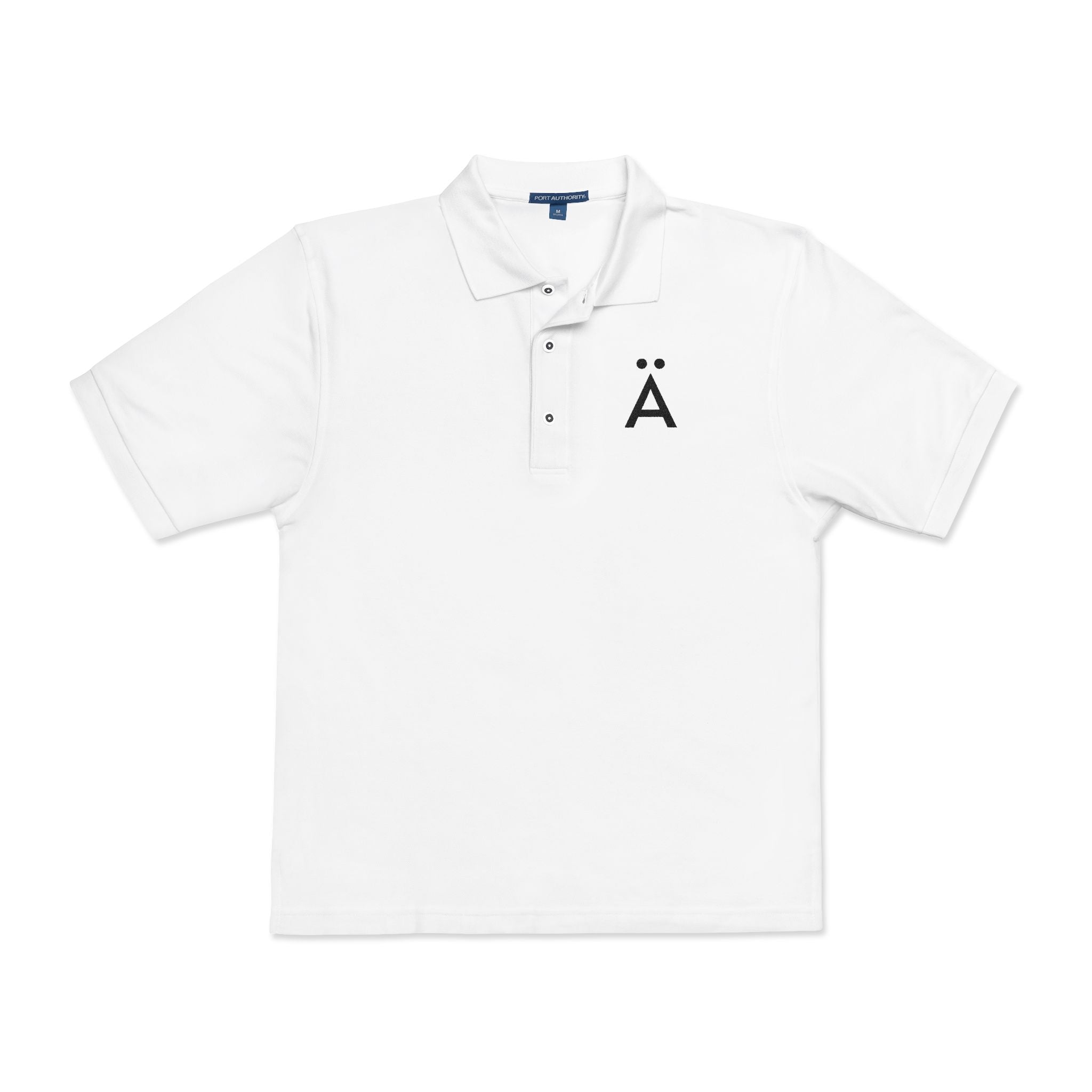 Embroidered Ä LÄED Polo Shirt