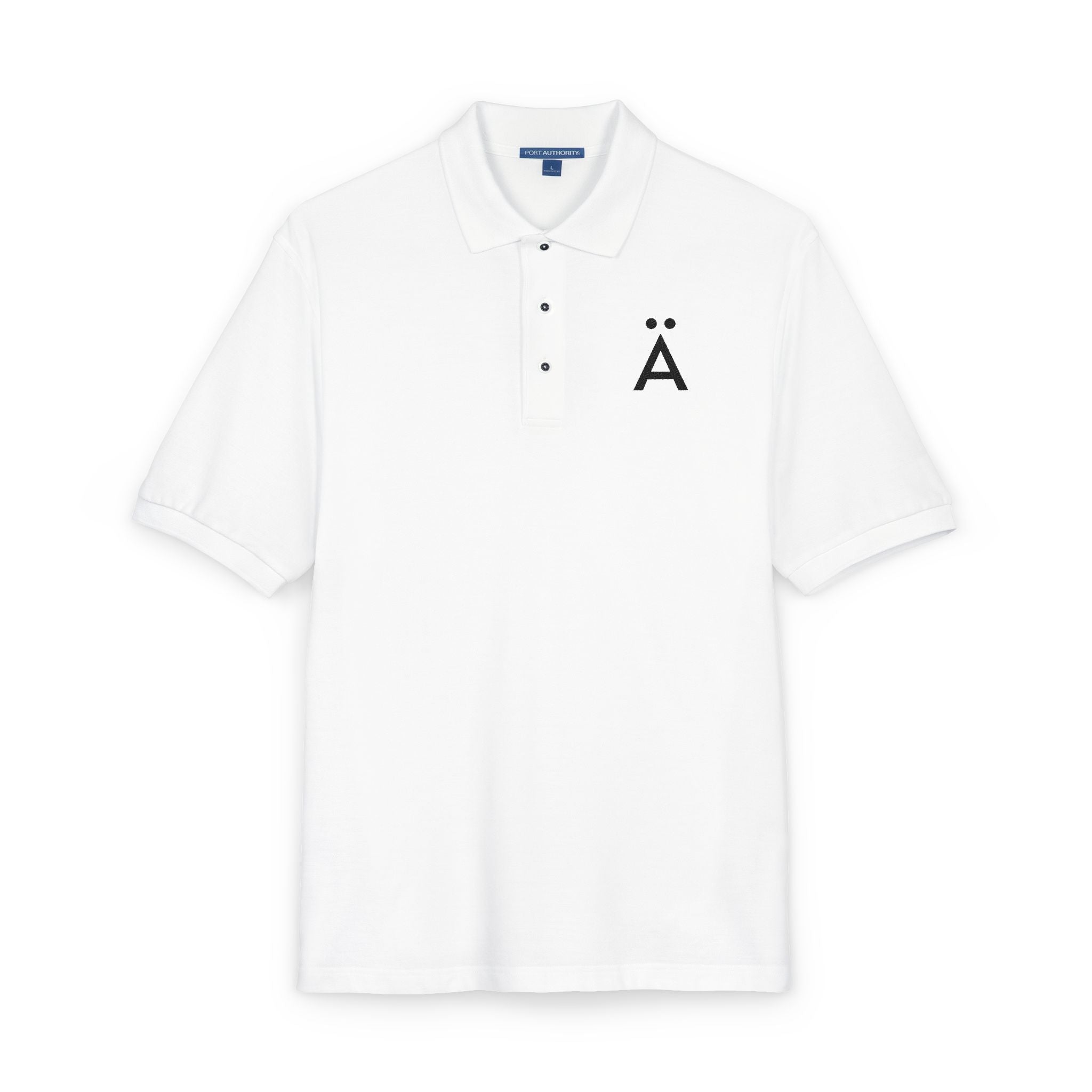 Embroidered Ä LÄED Polo Shirt
