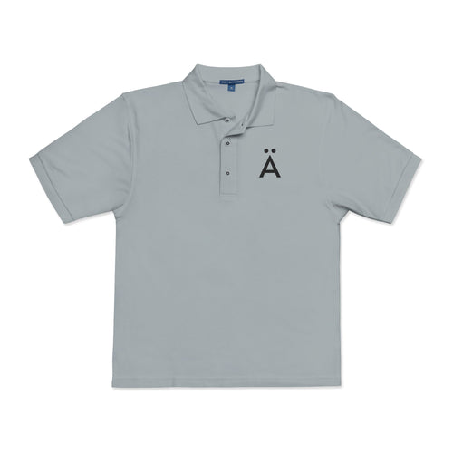 Embroidered Ä LÄED Polo Shirt