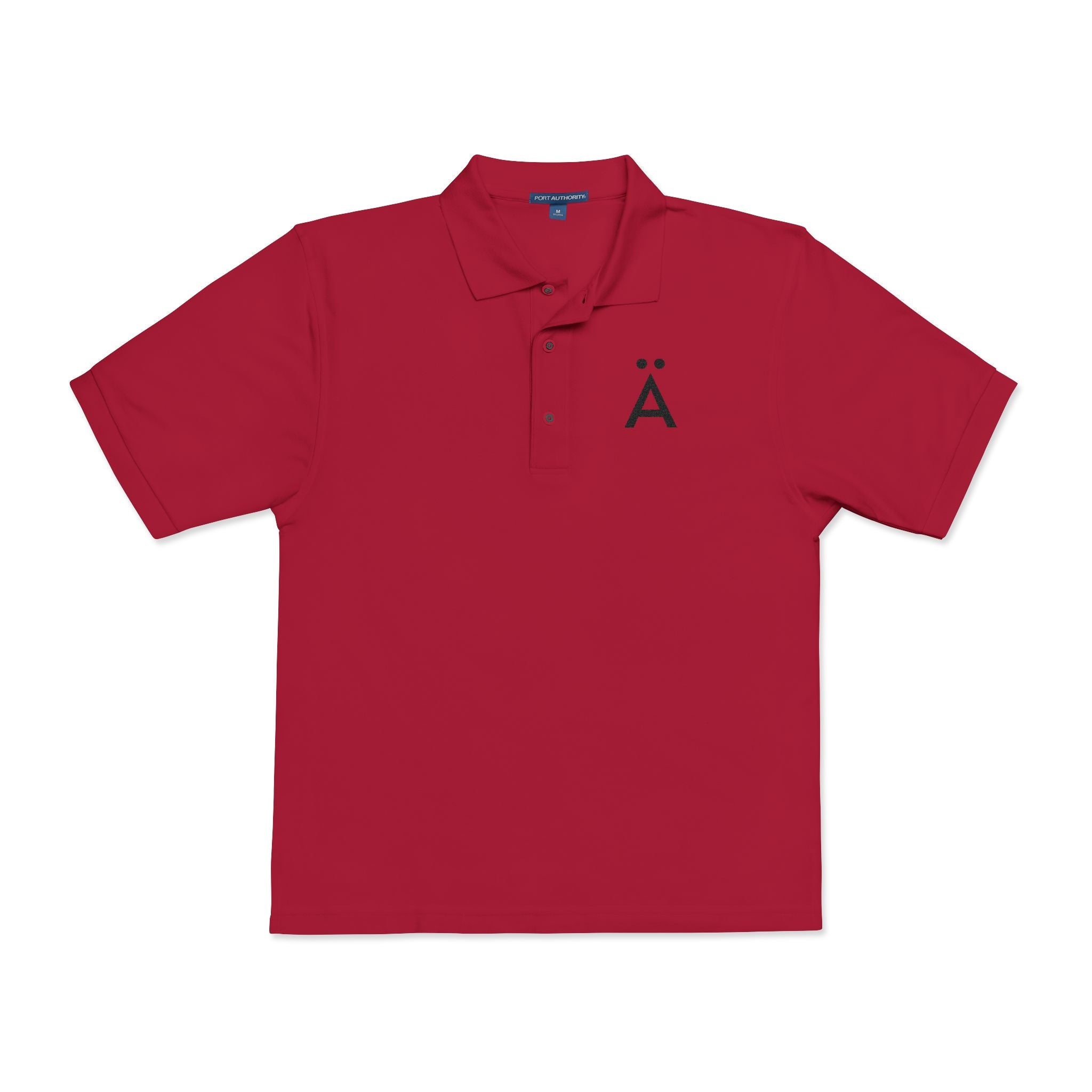 Embroidered Ä LÄED Polo Shirt