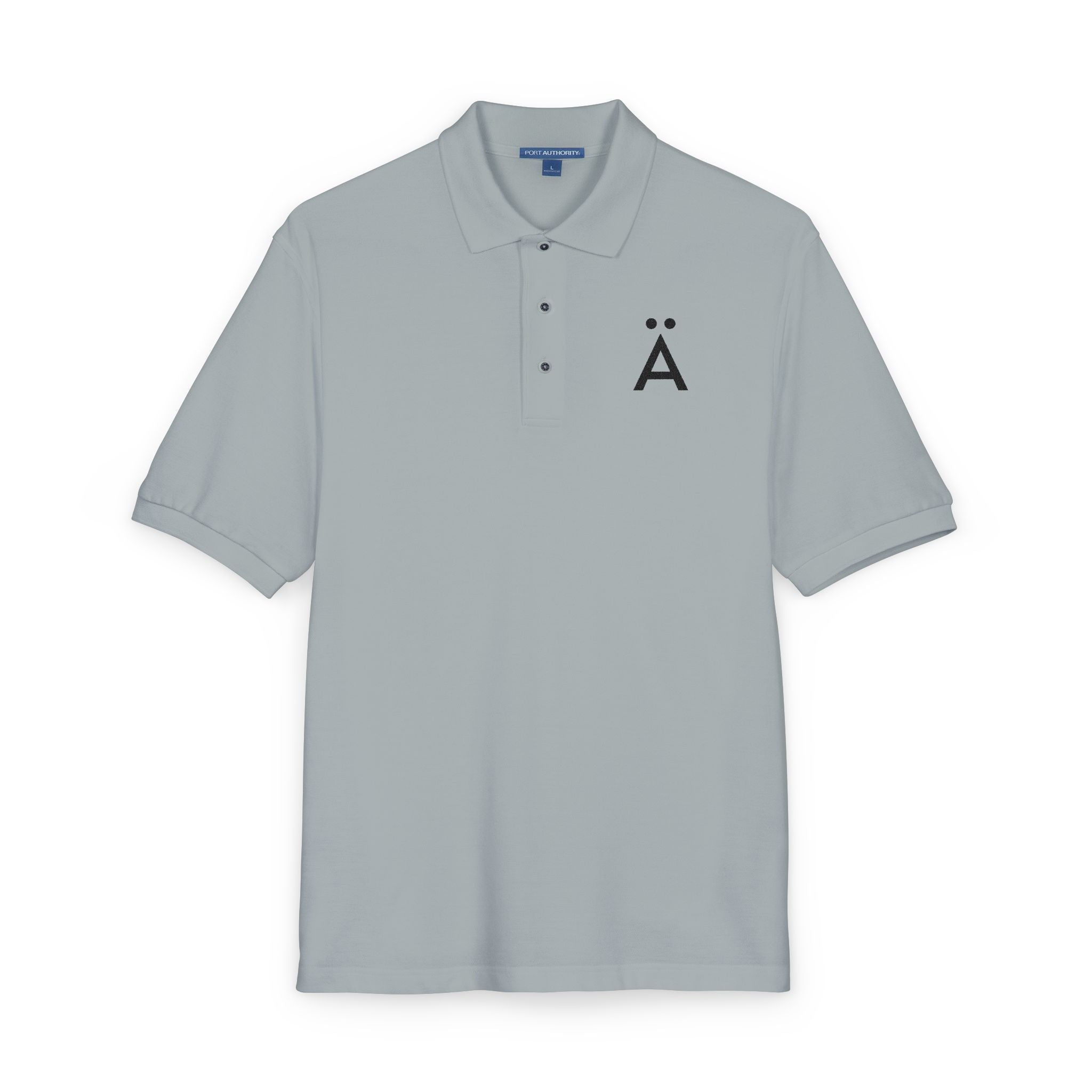 Embroidered Ä LÄED Polo Shirt
