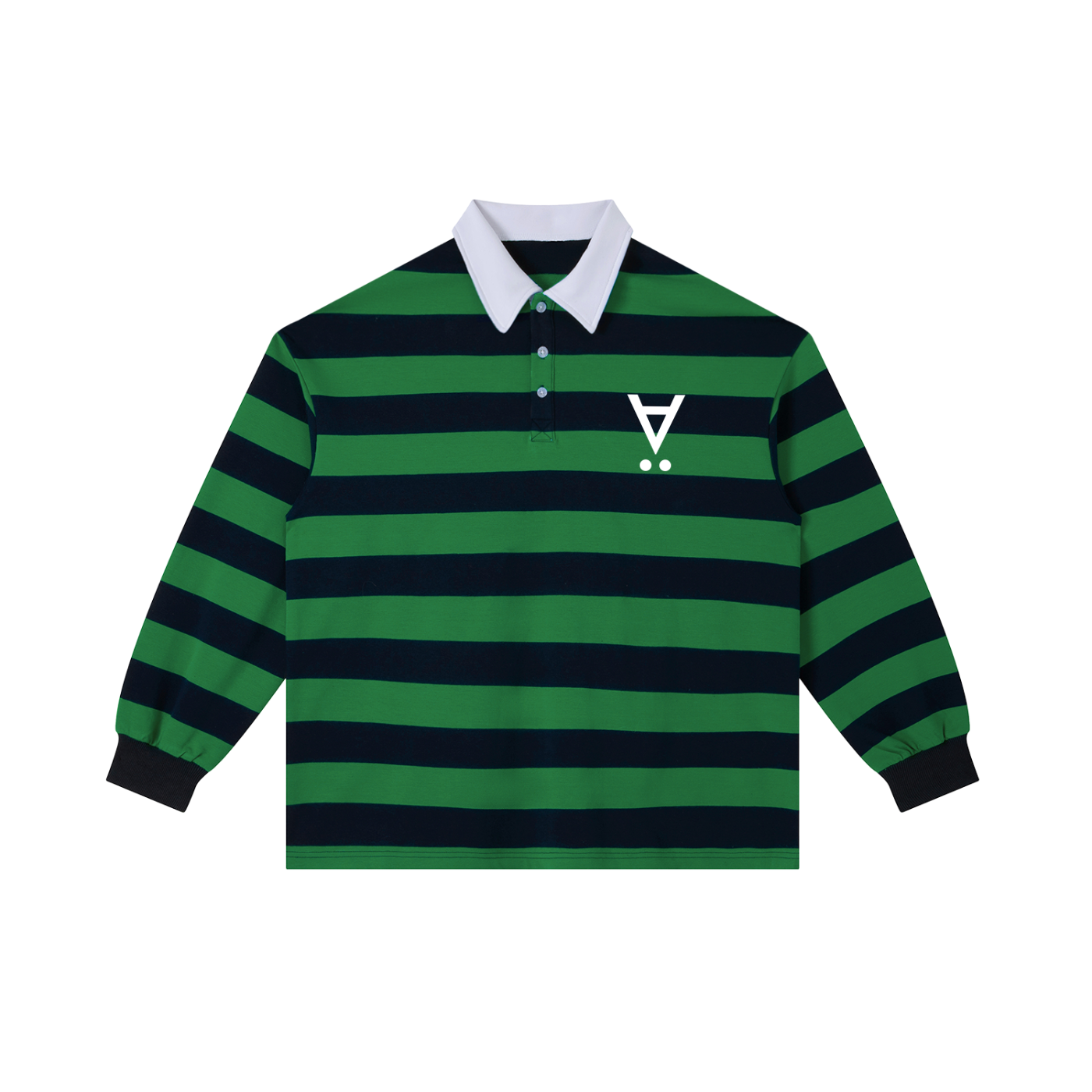 INVERSE LÄED Ä Stripe Polo Shirt